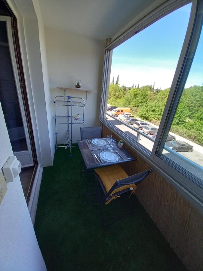 Studio Balcon Proche Hypercentre De Narbonne Apartment ภายนอก รูปภาพ